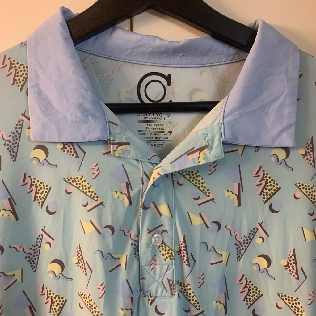 90s Throwback Performance Polo